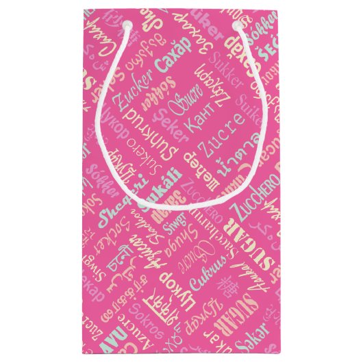 Suiker  klein cadeauzakje (Achterkant)