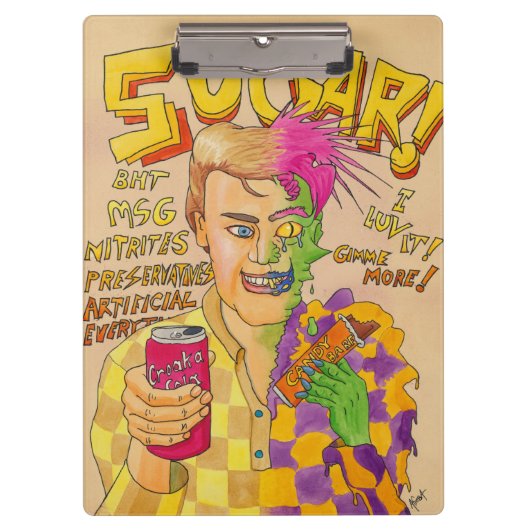 Suiker! Klembord (Voorkant)
