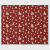 Suiker & kruid Kerstmis! Cadeaupapier (Vlak)