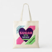 Suiker & Kruid: Millennial Mom Power Tote Bag (Achterkant)