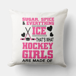 suiker kruiden en alles ijs meisjes hockey kussen