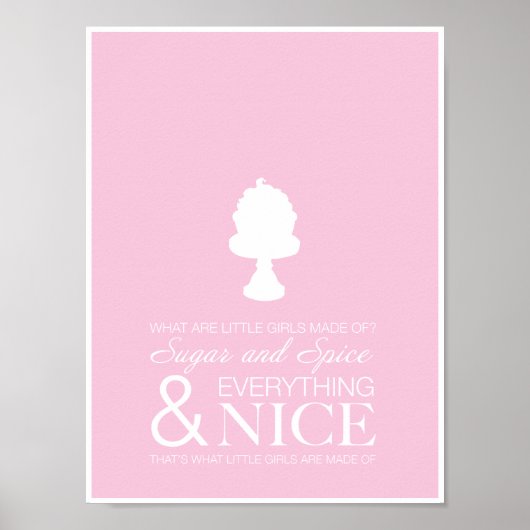 Suiker & Kruiden Poster (Voorkant)