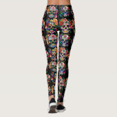 Suiker Leggings van de schedeldans - Koel (Achterkant)