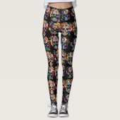 Suiker Leggings van de schedeldans - Koel (Voorkant)