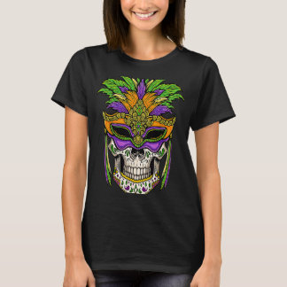 Suiker Mardi Gras Apparel Carnival Masker Jeste T-shirt