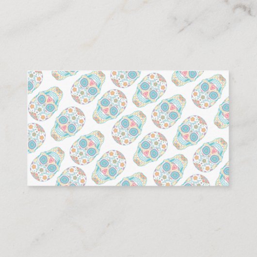 Suiker Mode kleinhandelaar Visitekaartje (Achterkant)