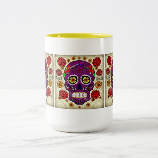 Suiker Mok Dia de Los Muertos (Center)