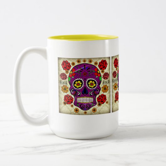 Suiker Mok Dia de Los Muertos (Links)