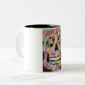 Suiker Mok schedel (Voorkant links)