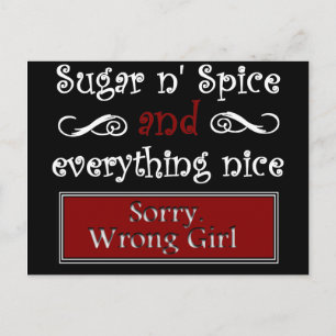 Suiker n' Spice Briefkaart