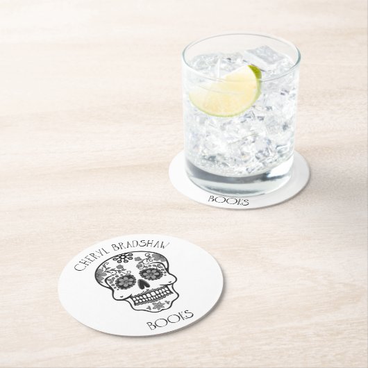 Suiker Onderzetter schedel (Insitu)