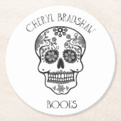 Suiker Onderzetter schedel (Voorkant)