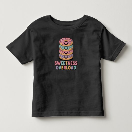 Suiker Overload | Donut Kinder Shirts (Voorkant)