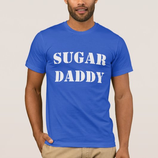 Suiker papa naar shirt. t-shirt (Voorkant)