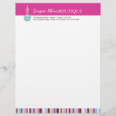 Suiker Pop Letterhead Briefhoofd Ontwerp (Voorkant)
