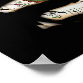 Suiker Poster meeuw 8 x 10 inch (Hoek)