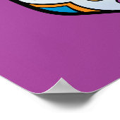 Suiker Poster schedel (Hoek)