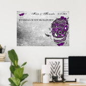 Suiker Poster voor de handtekening van de huwelijk (Thuiskantoor)