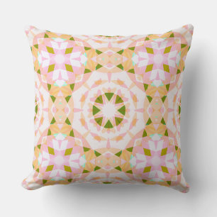 Suiker Roze Lente Groene Ster Dopamine Decor Art Kussen