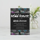 Suiker Rozen van de romp | Vrijgezellenfeest Ombre Kaart (Staand voorkant)