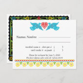 Suiker RSVP-kaart RSVP Kaartje (Voorkant / Achterkant)