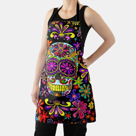 Suiker schedel Apron Schort (Insitu)