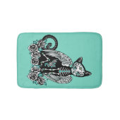 Suiker schedel badmat (Voorkant)