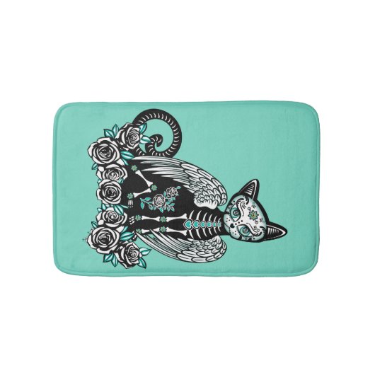 Suiker schedel badmat (Voorkant)