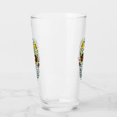 Suiker Schedel Bier Pint Glas (Links)