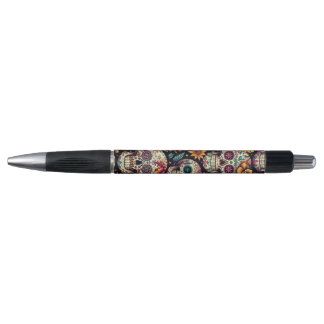 Suiker Schedel Bloesems Pen