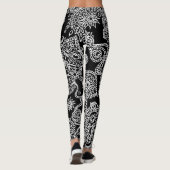 Suiker Schedel Broek Leggings (Achterkant)