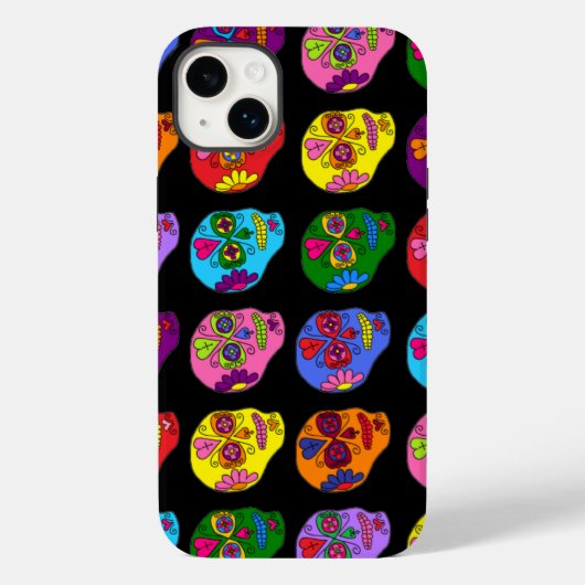 Suiker Schedel Case-Mate iPhone Case (Achterkant)