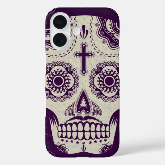 Suiker schedel Case-Mate iPhone case (Achterkant)