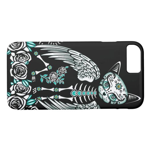 Suiker schedel Case-Mate iPhone case (Achterkant (Horizontaal))