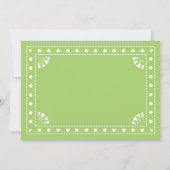 Suiker Schedel Costume Feest Kaart (Achterkant)