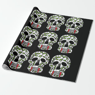 Suiker Schedel Dag van de Doden Cadeaupapier