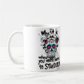 Suiker schedel en grafische Mok (Links)