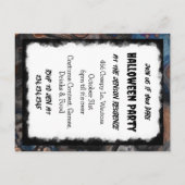 Suiker Schedel Halloween Briefkaart (Achterkant)