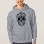 Suiker schedel hoodie (Voorkant)