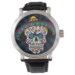 Suiker Schedel Horloge