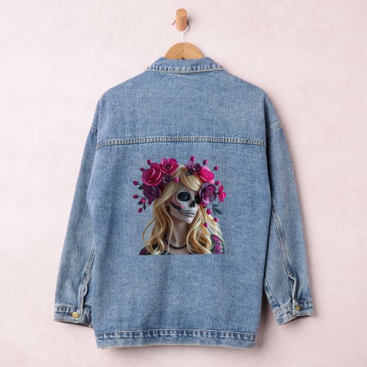 Suiker-schedel jas denim jacket (Hangar)
