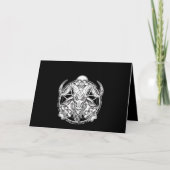 Suiker-schedel Kaart (Voorkant)