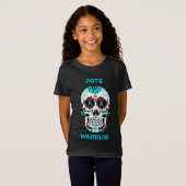 Suiker Schedel/Krijger...POTS T-shirt (Voorkant volledig)