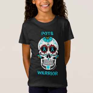 Suiker Schedel/Krijger...POTS T-shirt