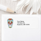 Suiker schedel label (Insitu)