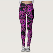 Suiker schedel leggings (Voorkant)