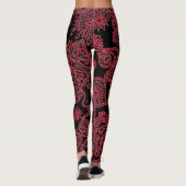 Suiker Schedel Leggings (Achterkant)