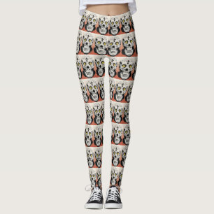 Suiker schedel leggings