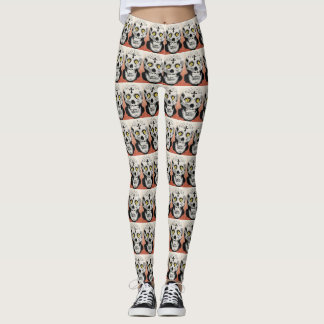 Suiker schedel leggings