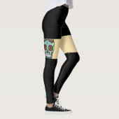 Suiker schedel leggings (Rechts)